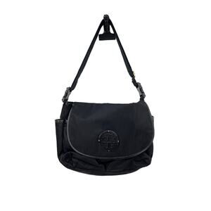 Tory Burch Billy Nylon Messenger Diaper Baby Bag Black Crossbody Adjustable